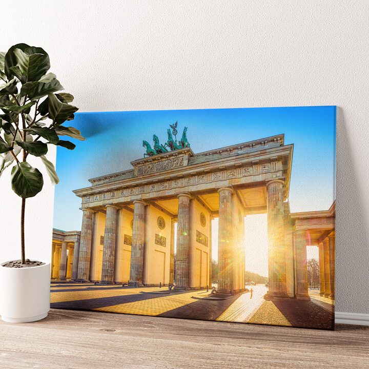 Leinwandbild personalisiert Brandenburger Tor