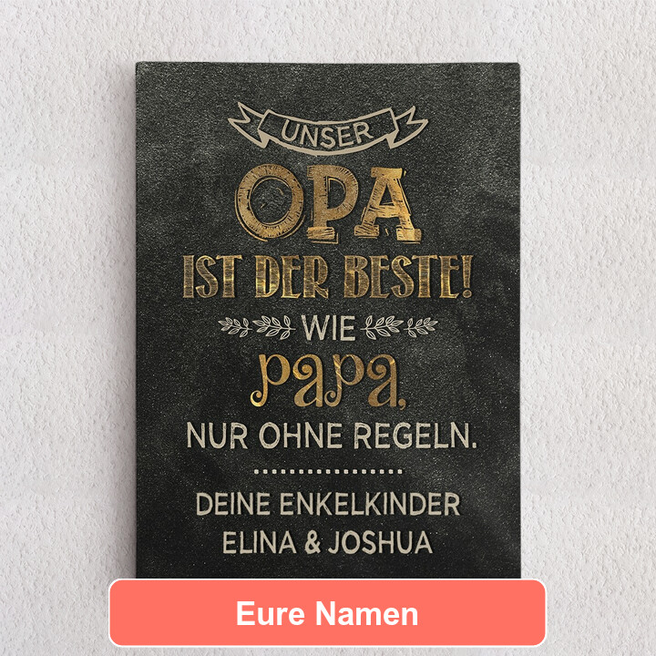 Leinwandbilder personalisiert - Das einzigartige, perfekte Geschenk ...