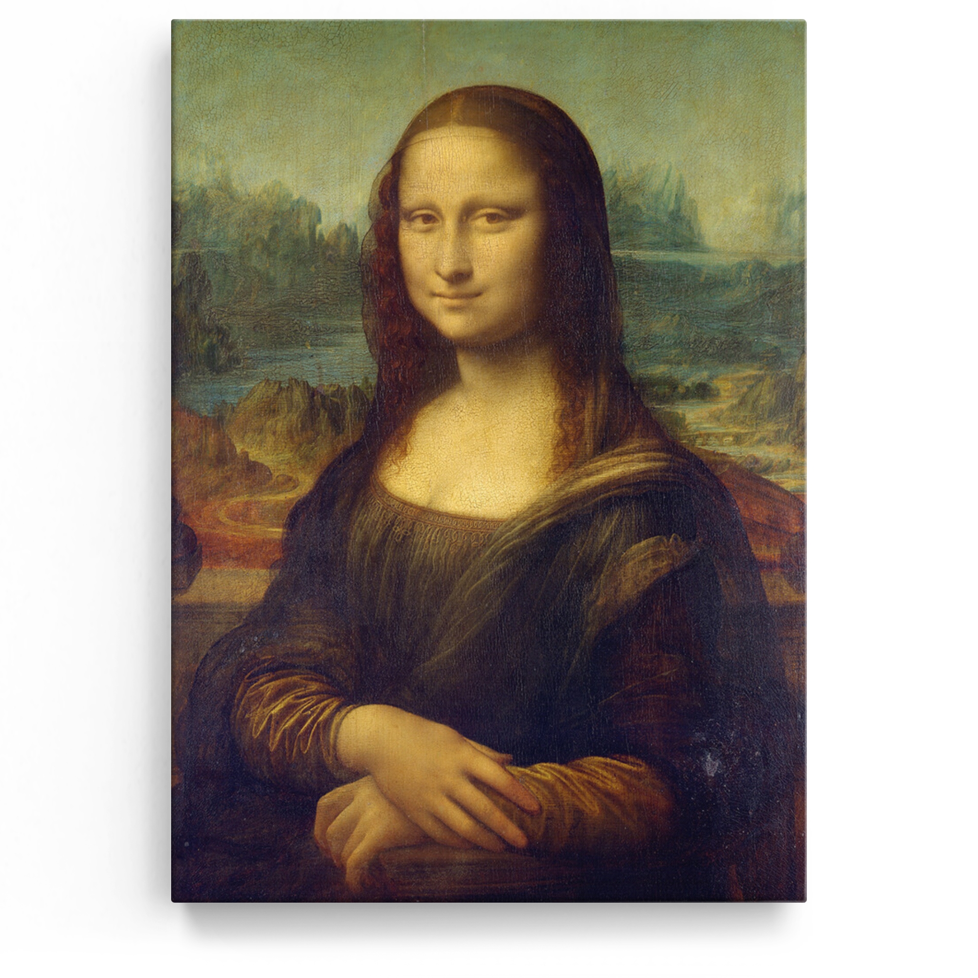 Personalisiertes Leinwandbild Mona Lisa
