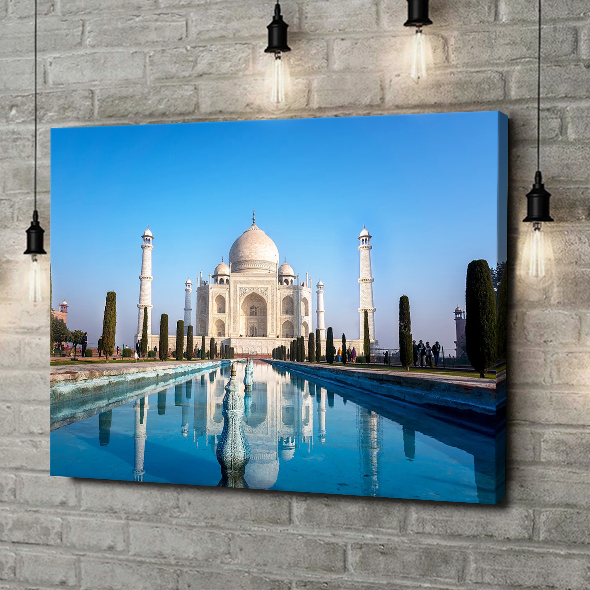 Liebesleinwand als Geschenk Taj Mahal Indien