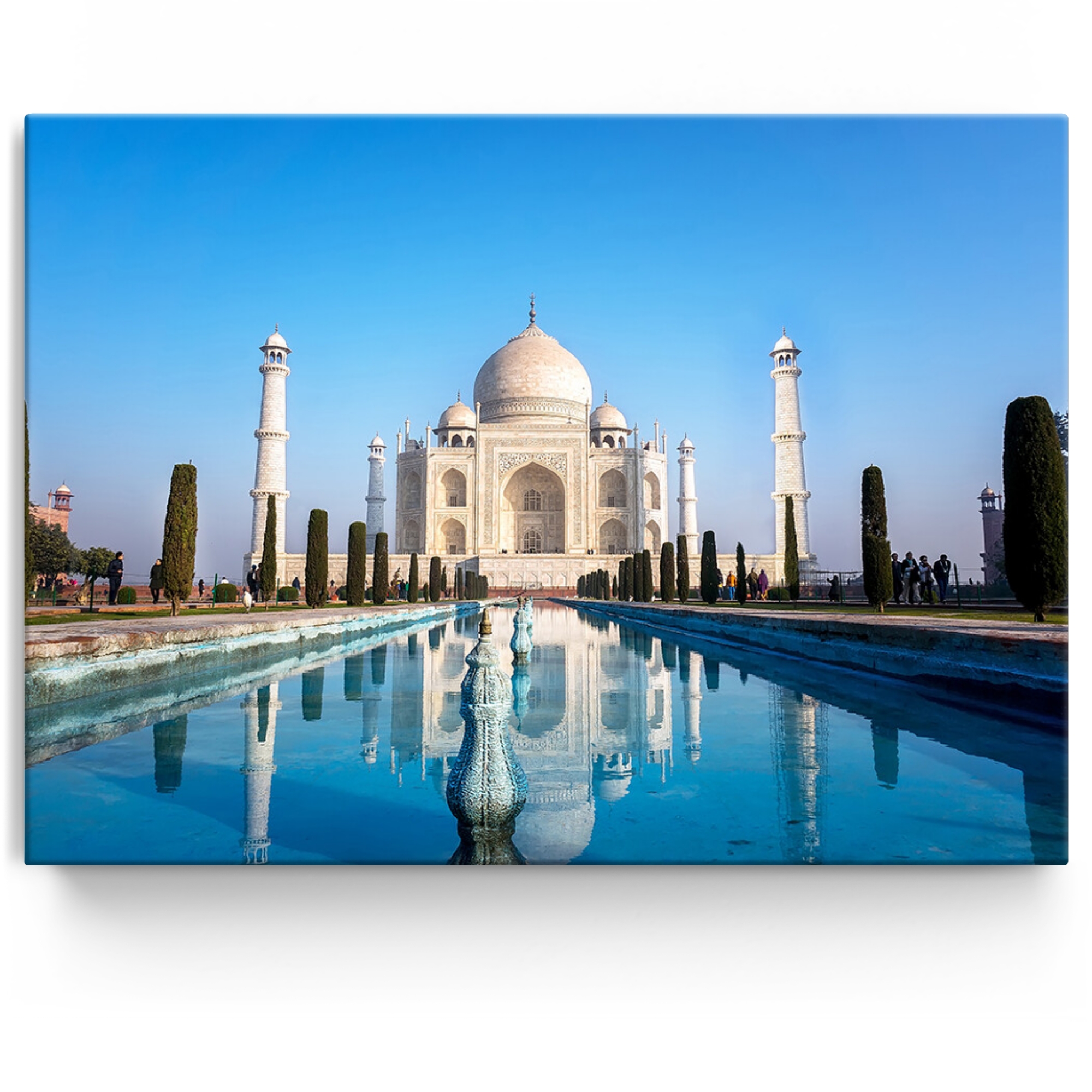 Personalisiertes Leinwandbild Taj Mahal Indien