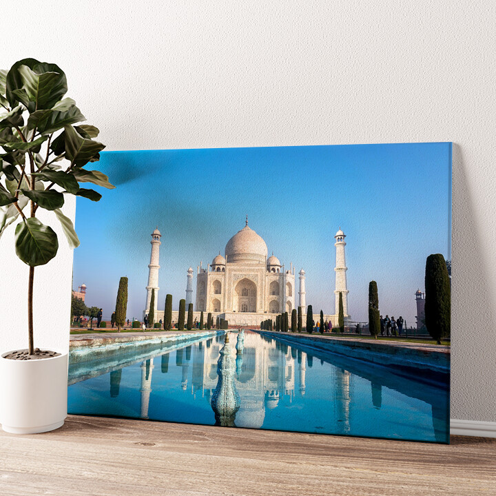 Leinwandbild personalisiert Taj Mahal Indien
