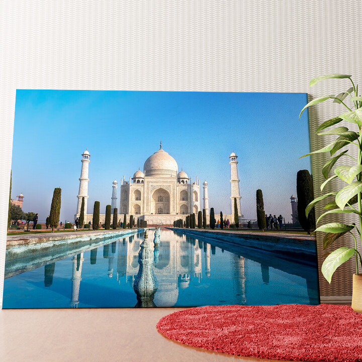 Taj Mahal Indien Wandbild personalisiert