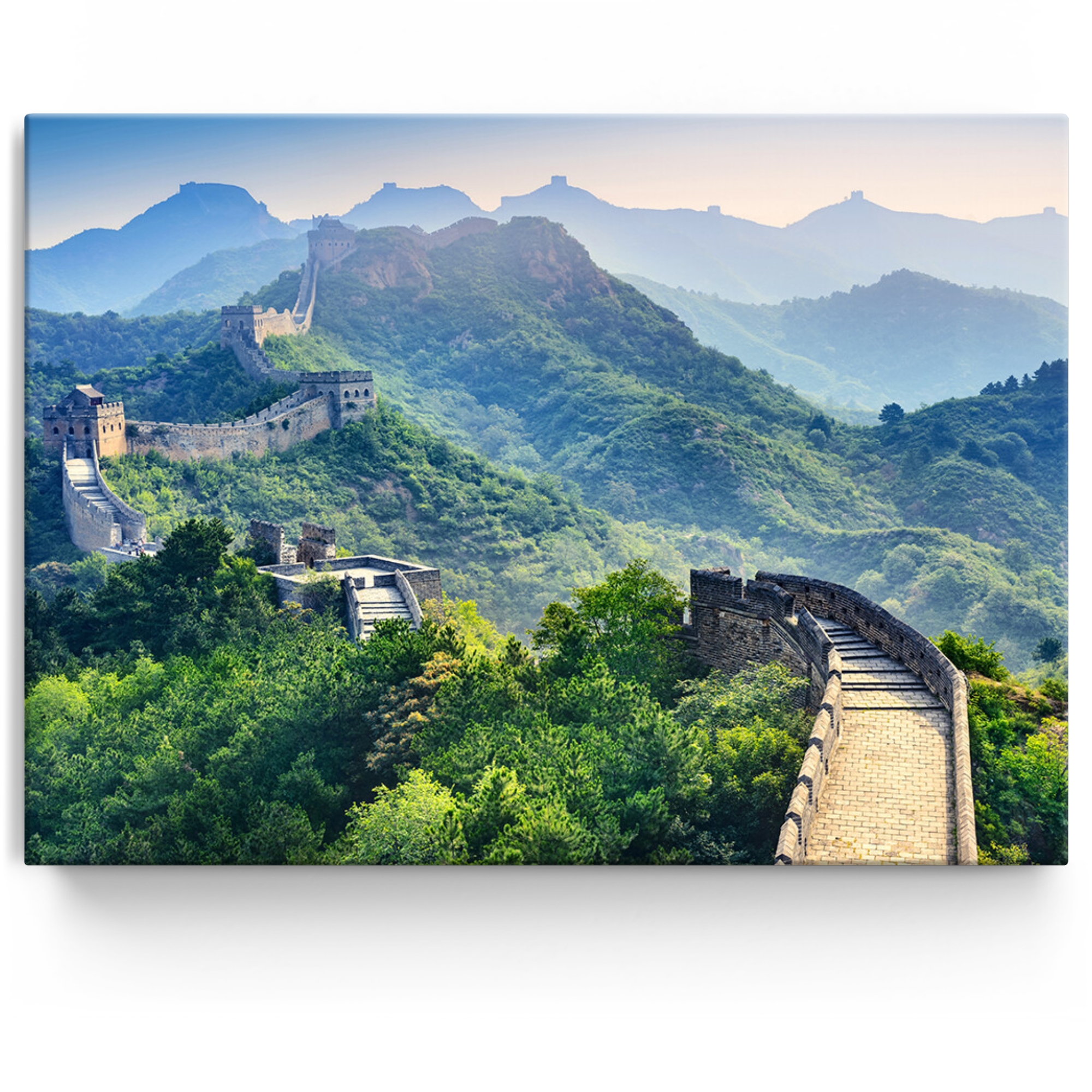 Personalisiertes Leinwandbild Chinesische Mauer