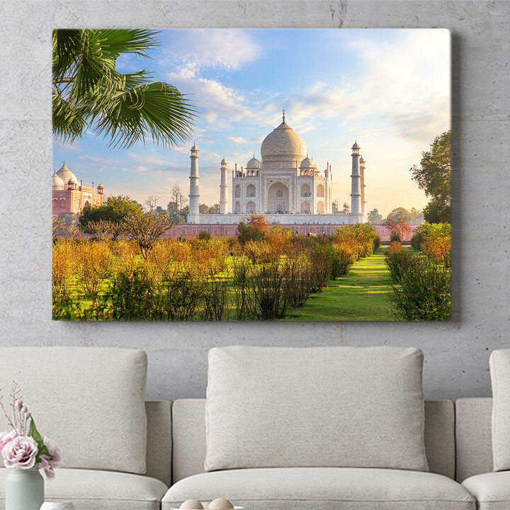 Personalisiertes Wandbild Taj Mahal Indien 2