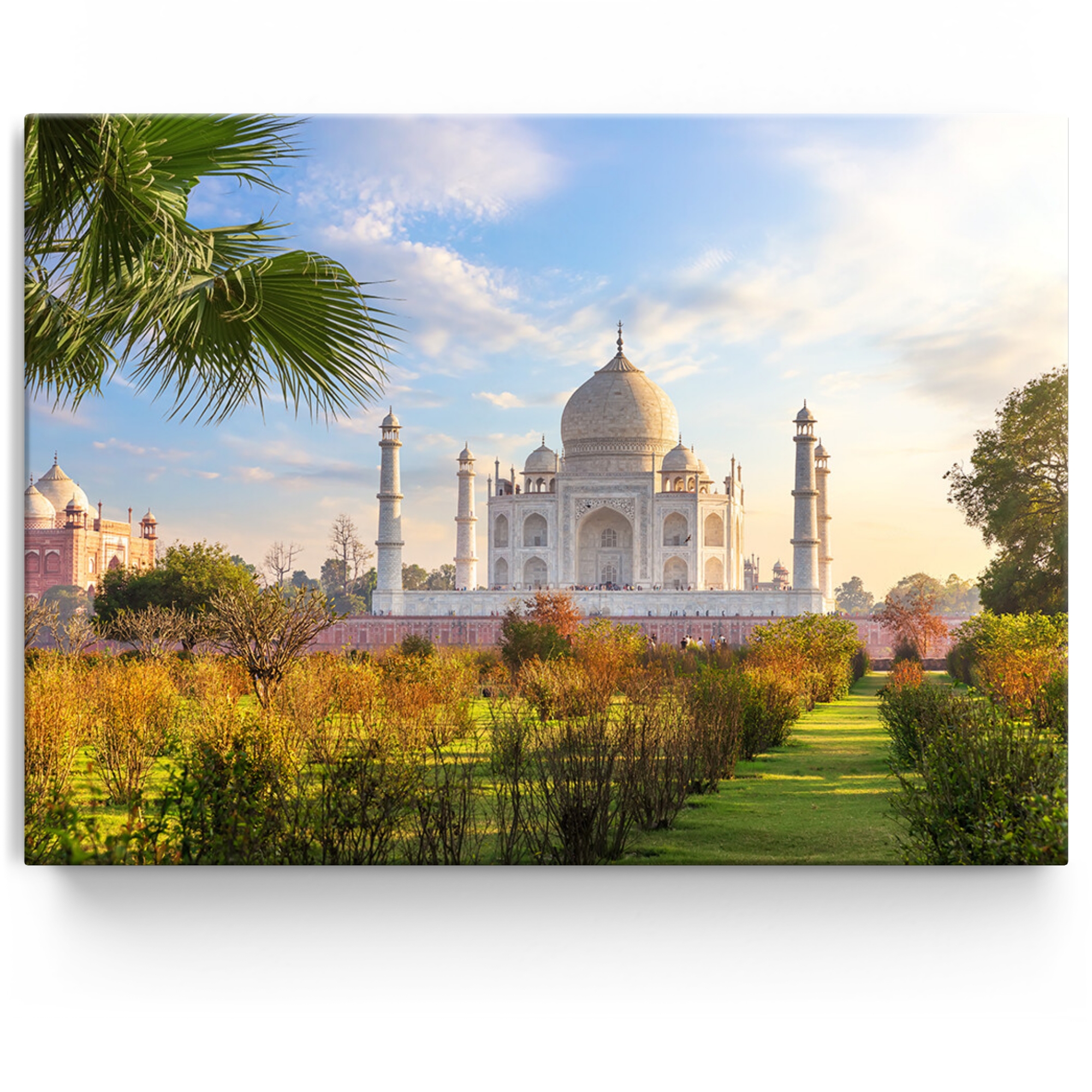 Personalisiertes Leinwandbild Taj Mahal Indien 2