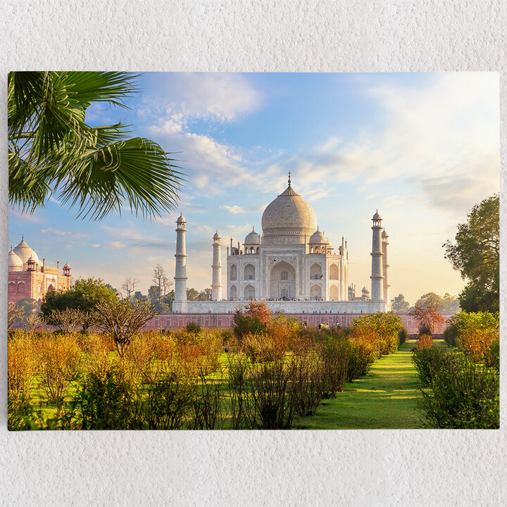Personalisiertes Leinwandbild Taj Mahal Indien 2