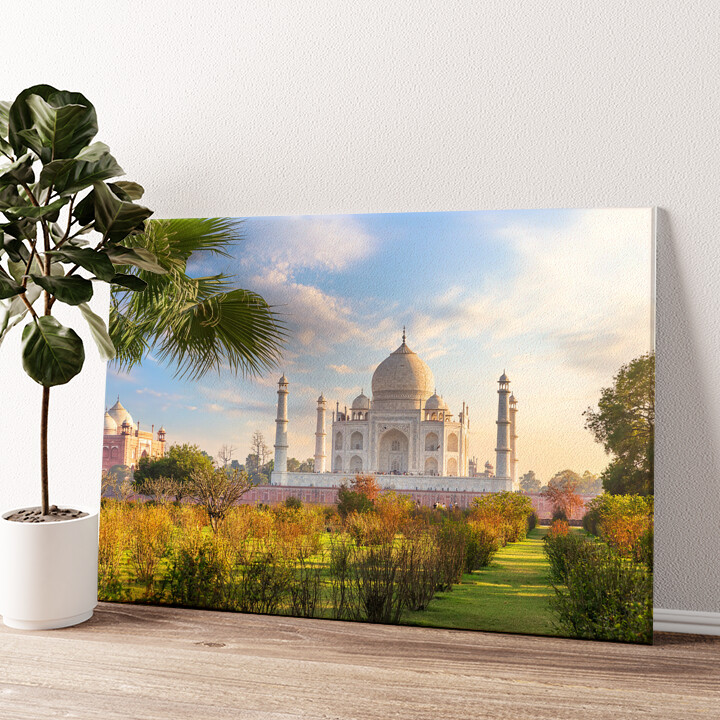 Leinwandbild personalisiert Taj Mahal Indien 2