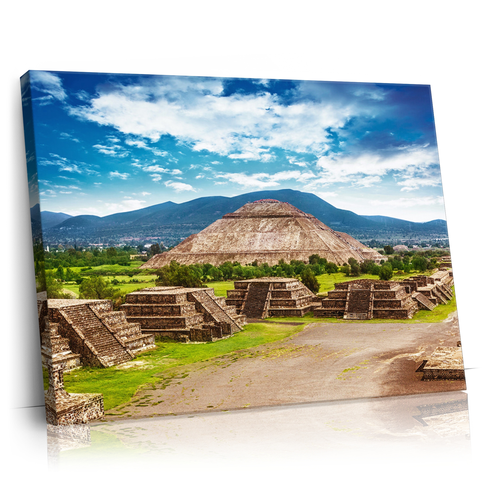 Personalisierbares Geschenk Teotihuacán Pyramiden in Mexiko