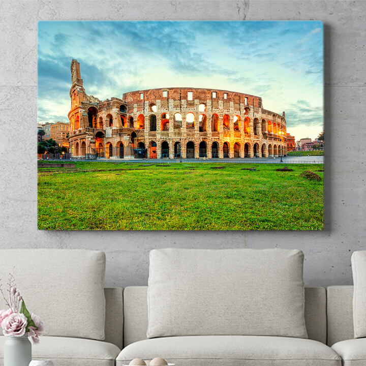 Personalisiertes Wandbild Kolosseum Rom