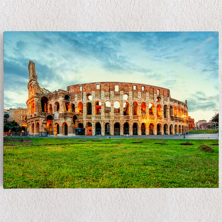 Personalisiertes Leinwandbild Kolosseum Rom