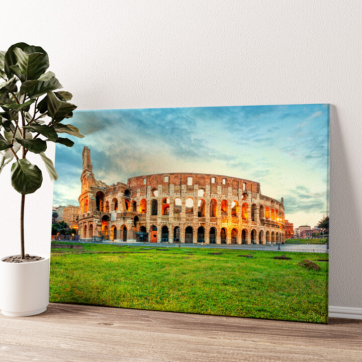 Leinwandbild personalisiert Kolosseum Rom