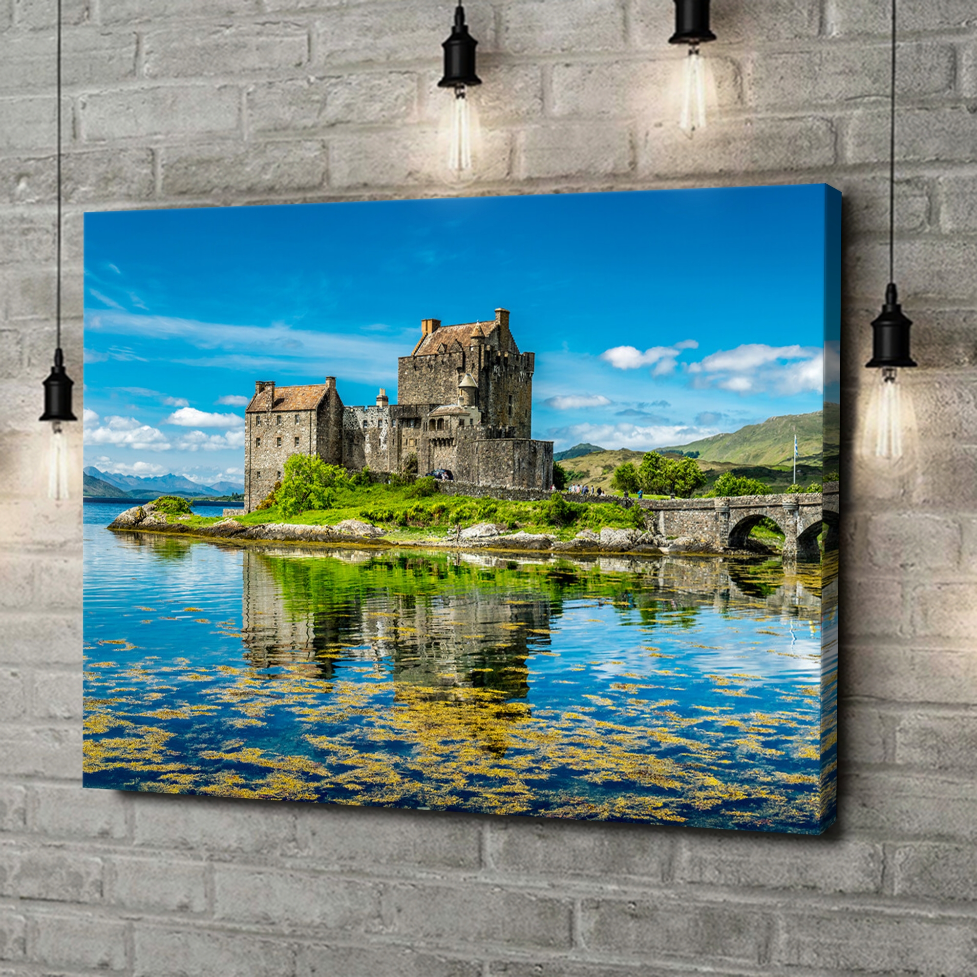 Liebesleinwand als Geschenk Eilean Donan Castle Schottland