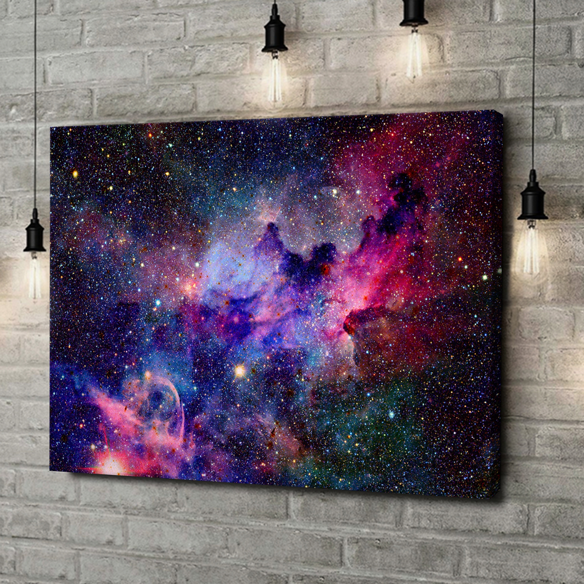 Liebesleinwand als Geschenk Nebula