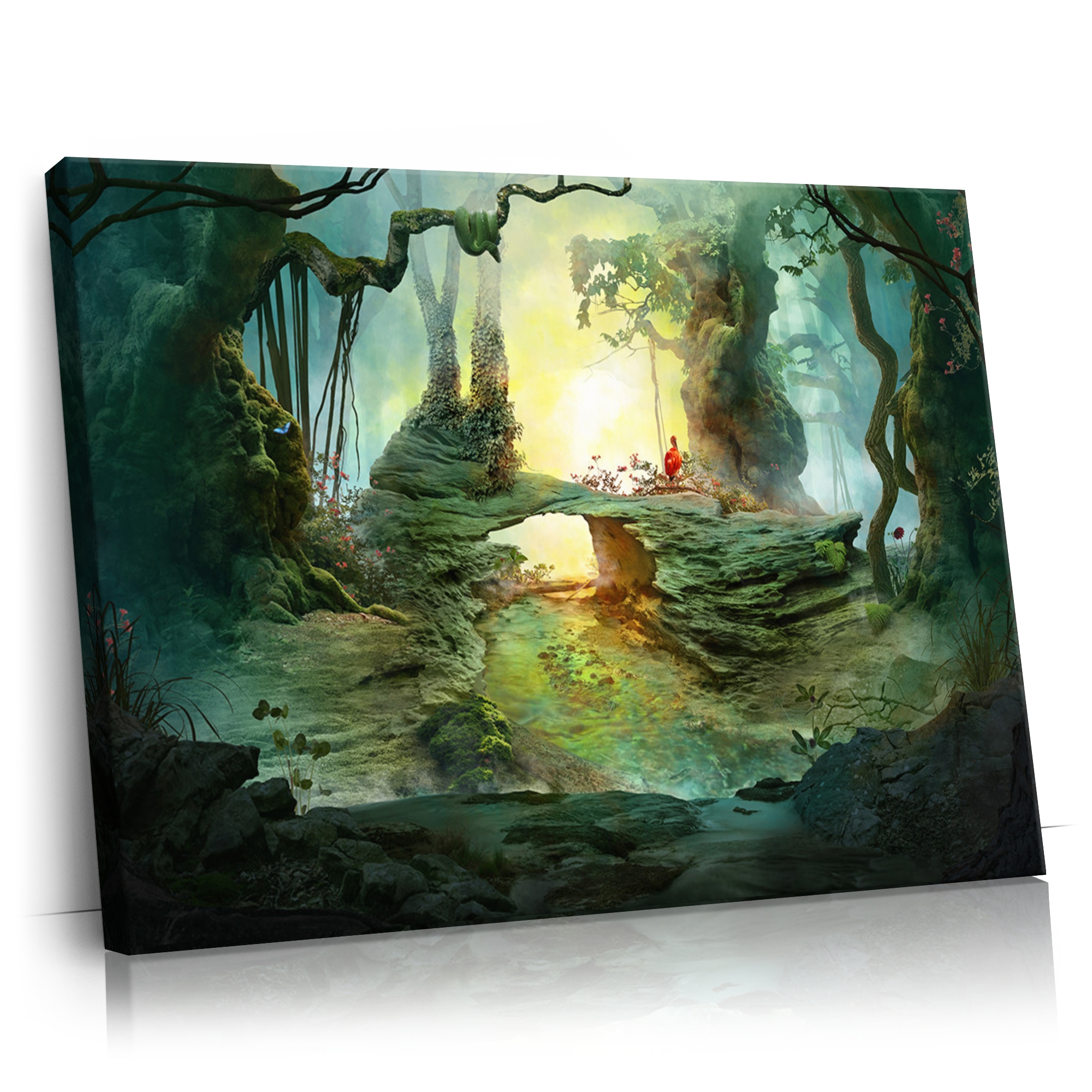 Personalisierbares Geschenk Fantasy Wald