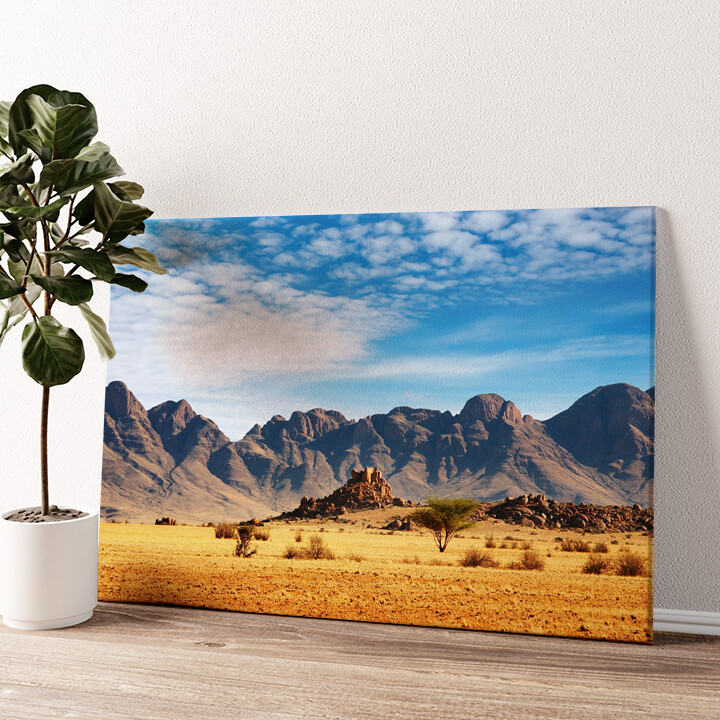 Leinwandbild personalisiert Namibia Wüste in Namibia