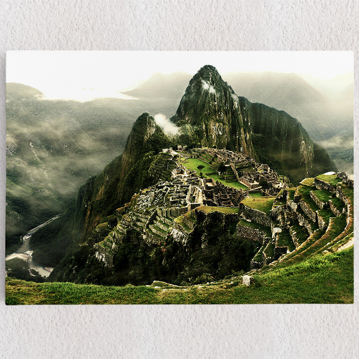 Personalisiertes Leinwandbild Machu Picchu