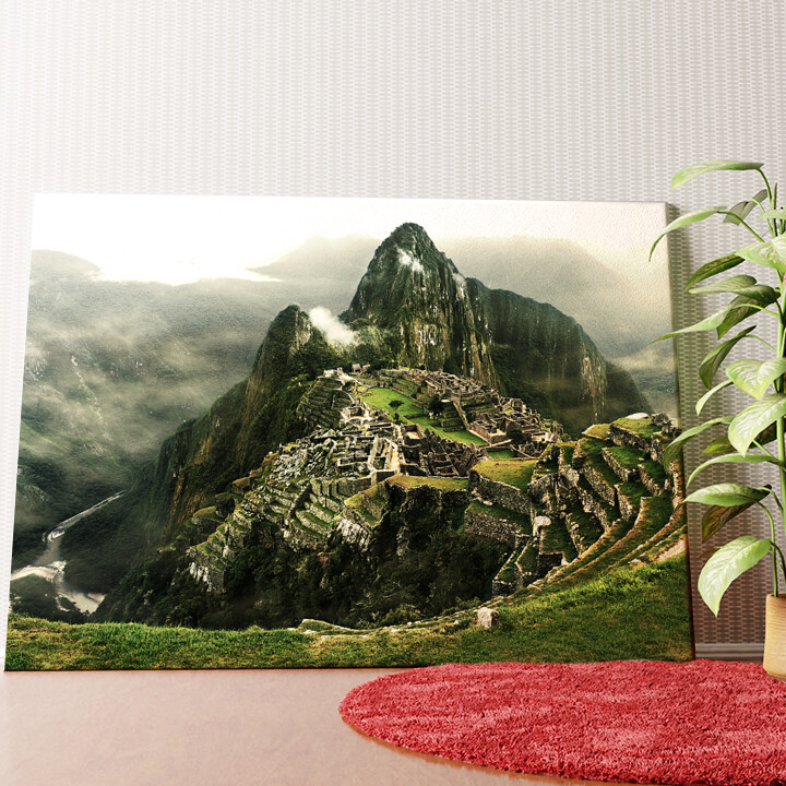 Machu Picchu Wandbild personalisiert