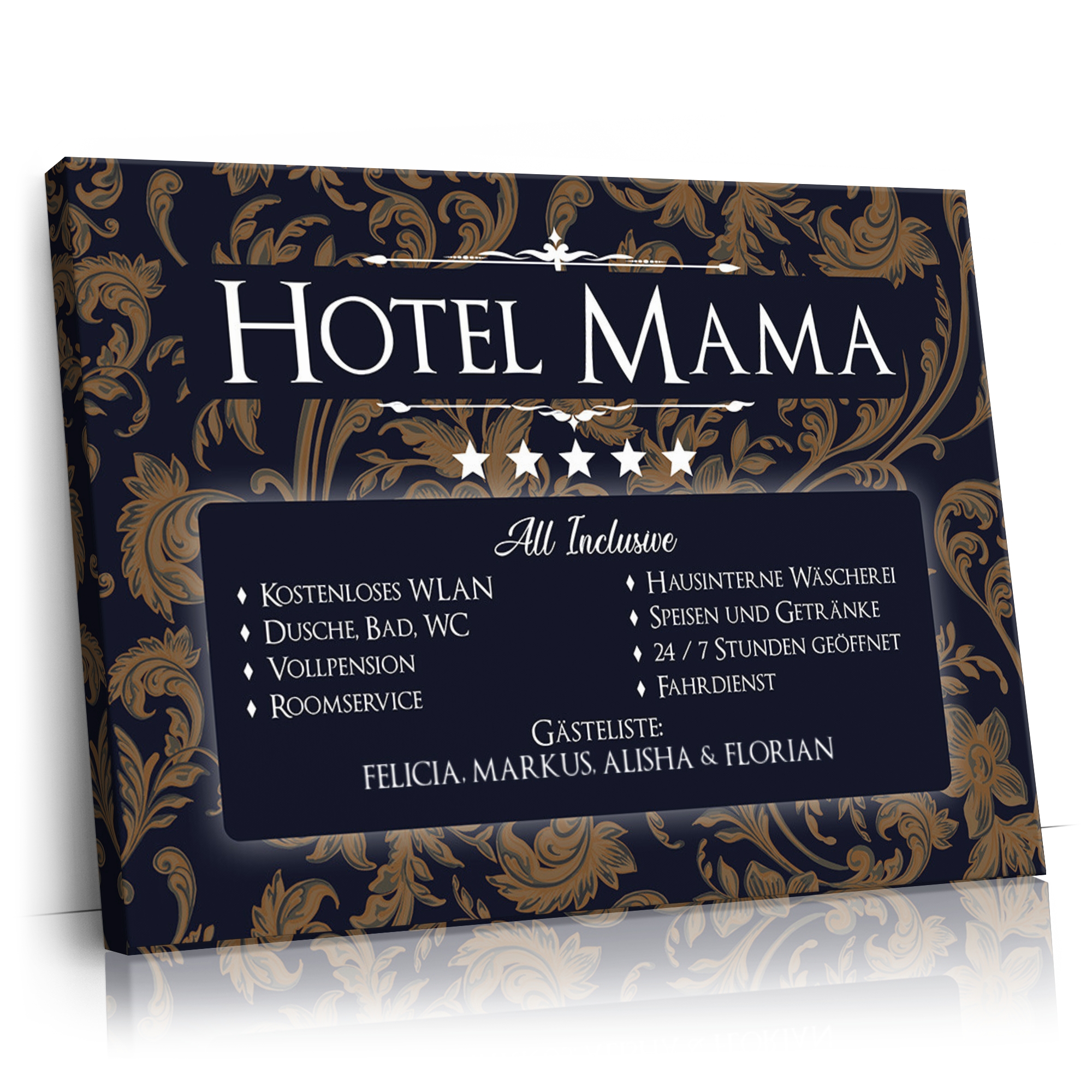 Personalisierbares Geschenk Hotel Mama