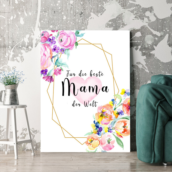 Personalisiertes Wandbild Für Mama