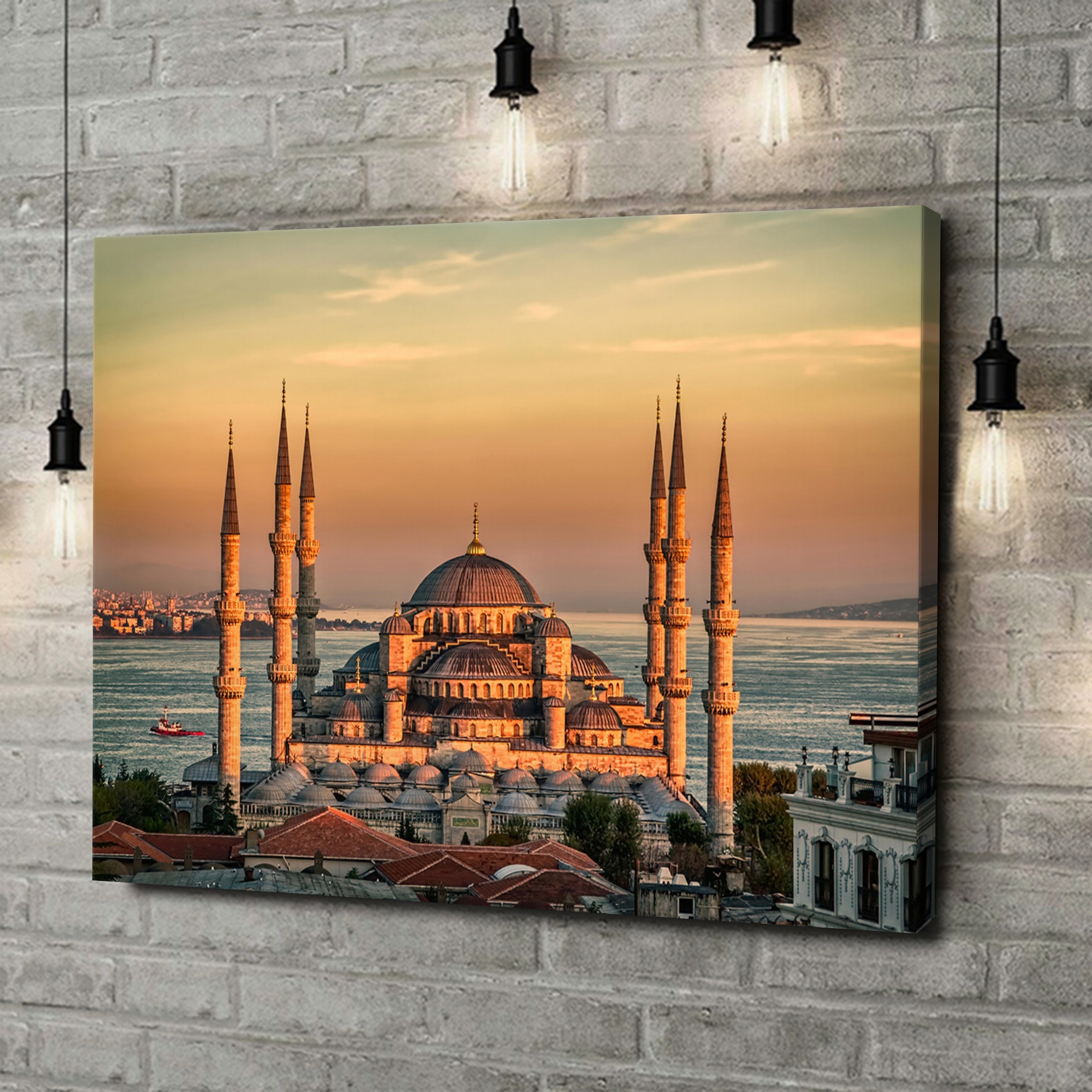 Liebesleinwand als Geschenk Blaue Moschee Istanbul