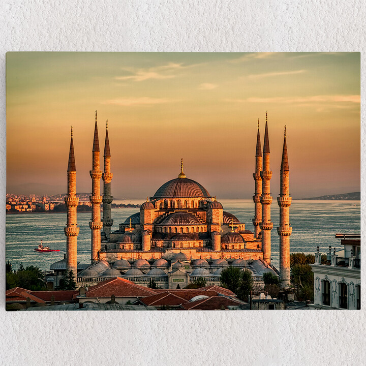 Personalisiertes Leinwandbild Blaue Moschee Istanbul