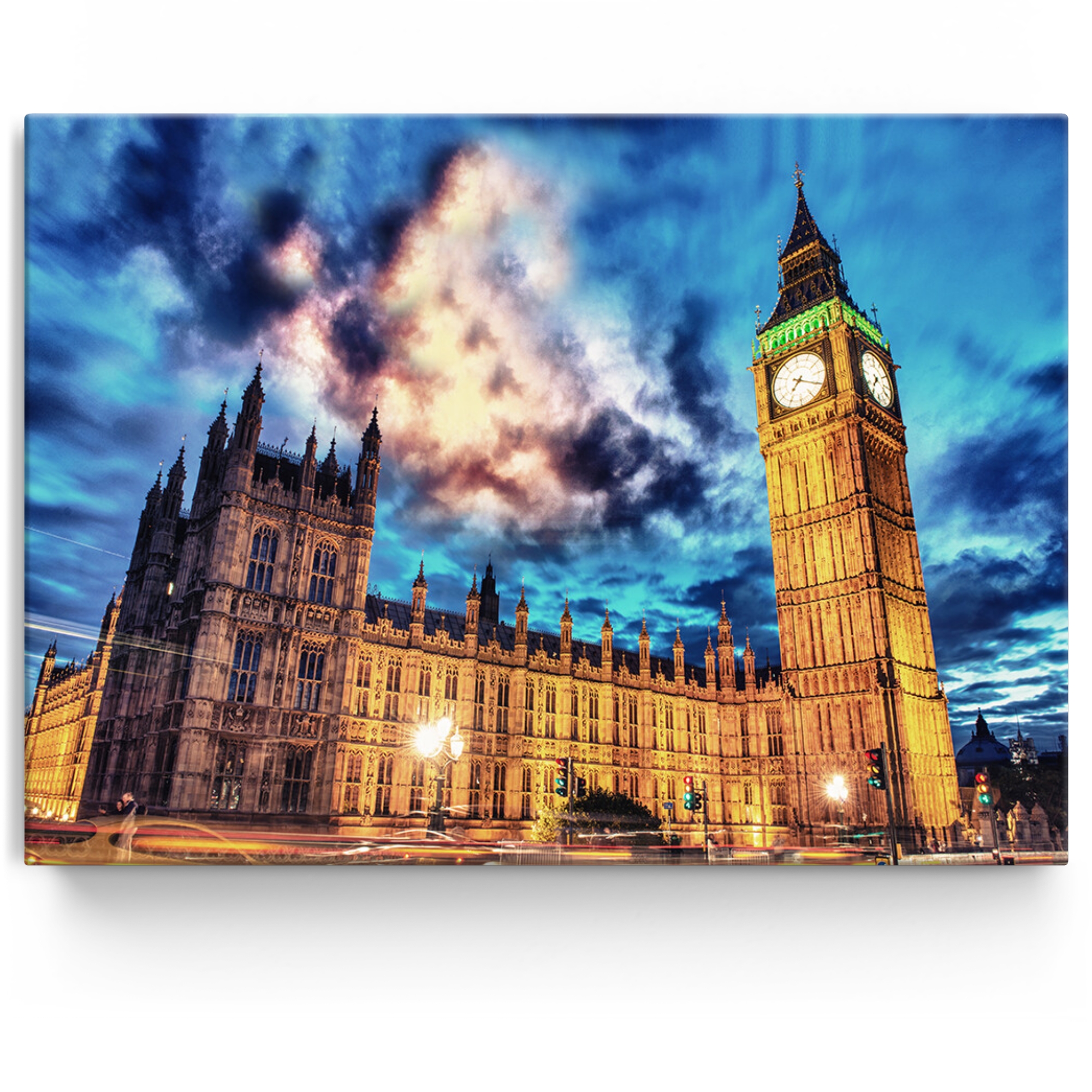 Personalisiertes Leinwandbild Big Ben London
