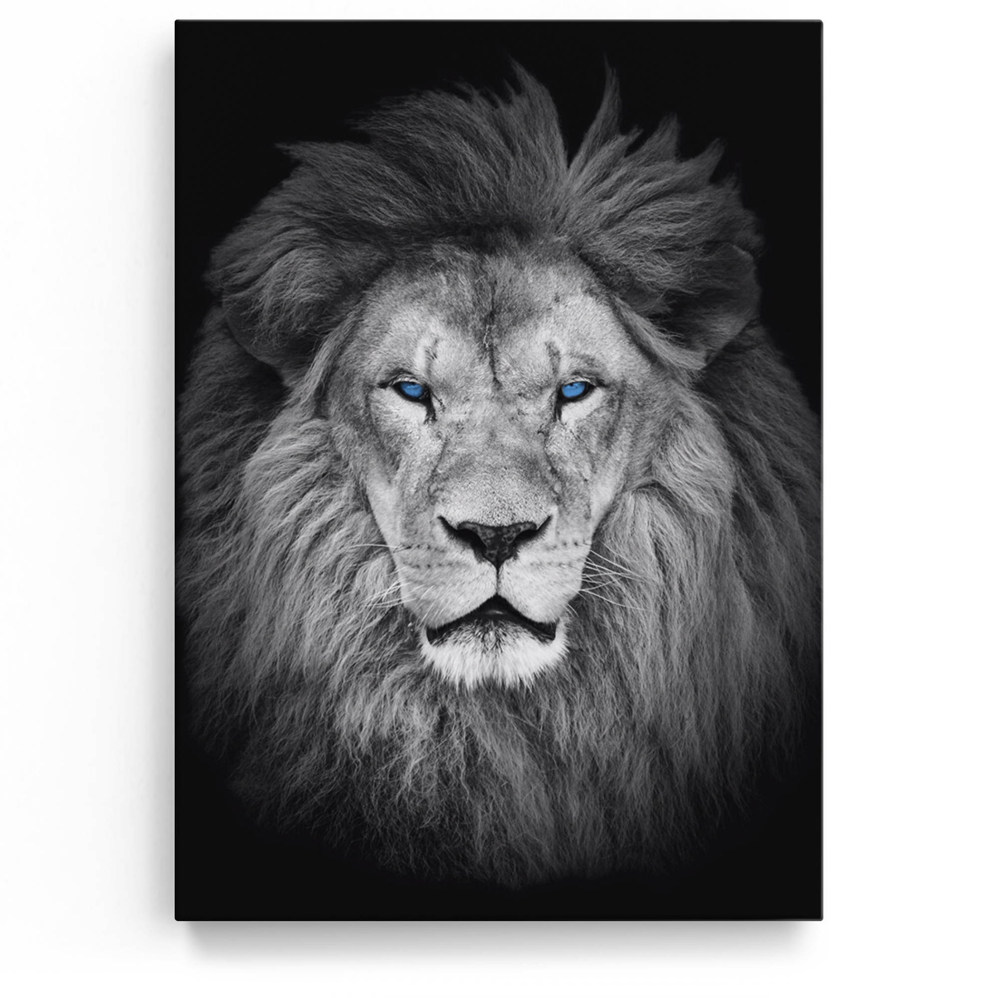 Personalisiertes Leinwandbild Löwe