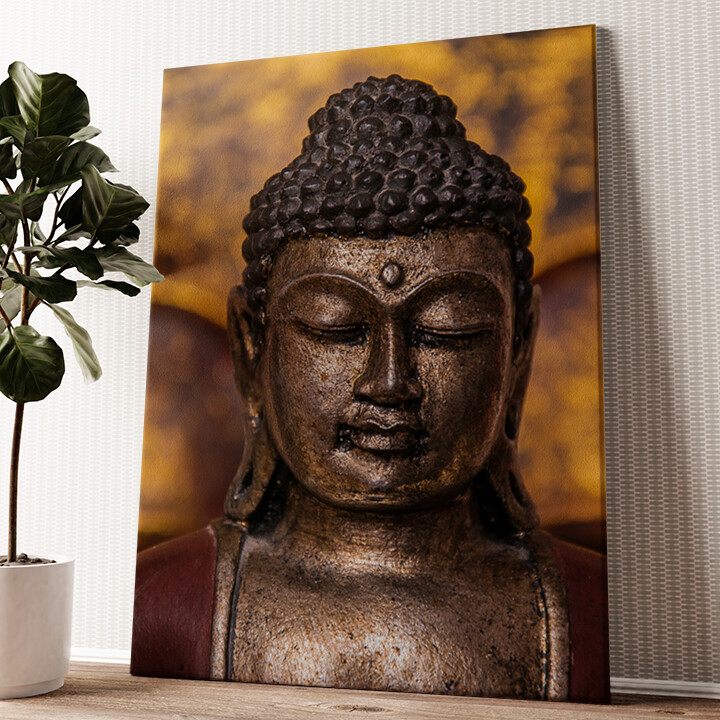 Leinwandbild personalisiert Buddha