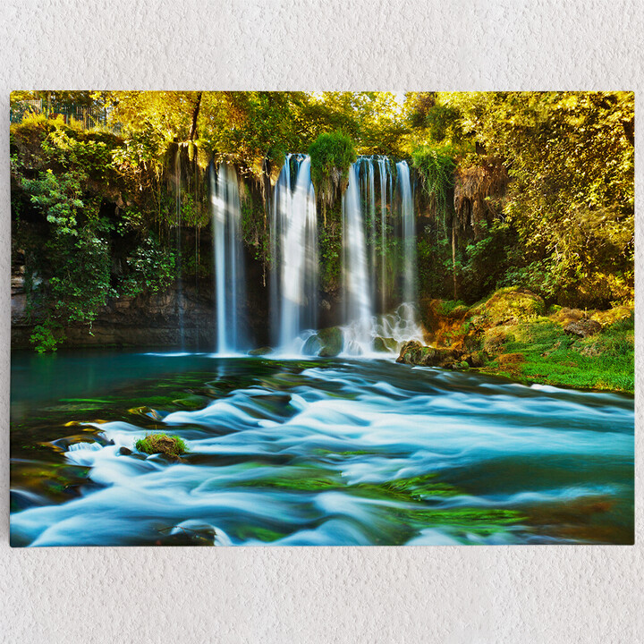 Personalisiertes Leinwandbild Duden Wasserfall Antalya
