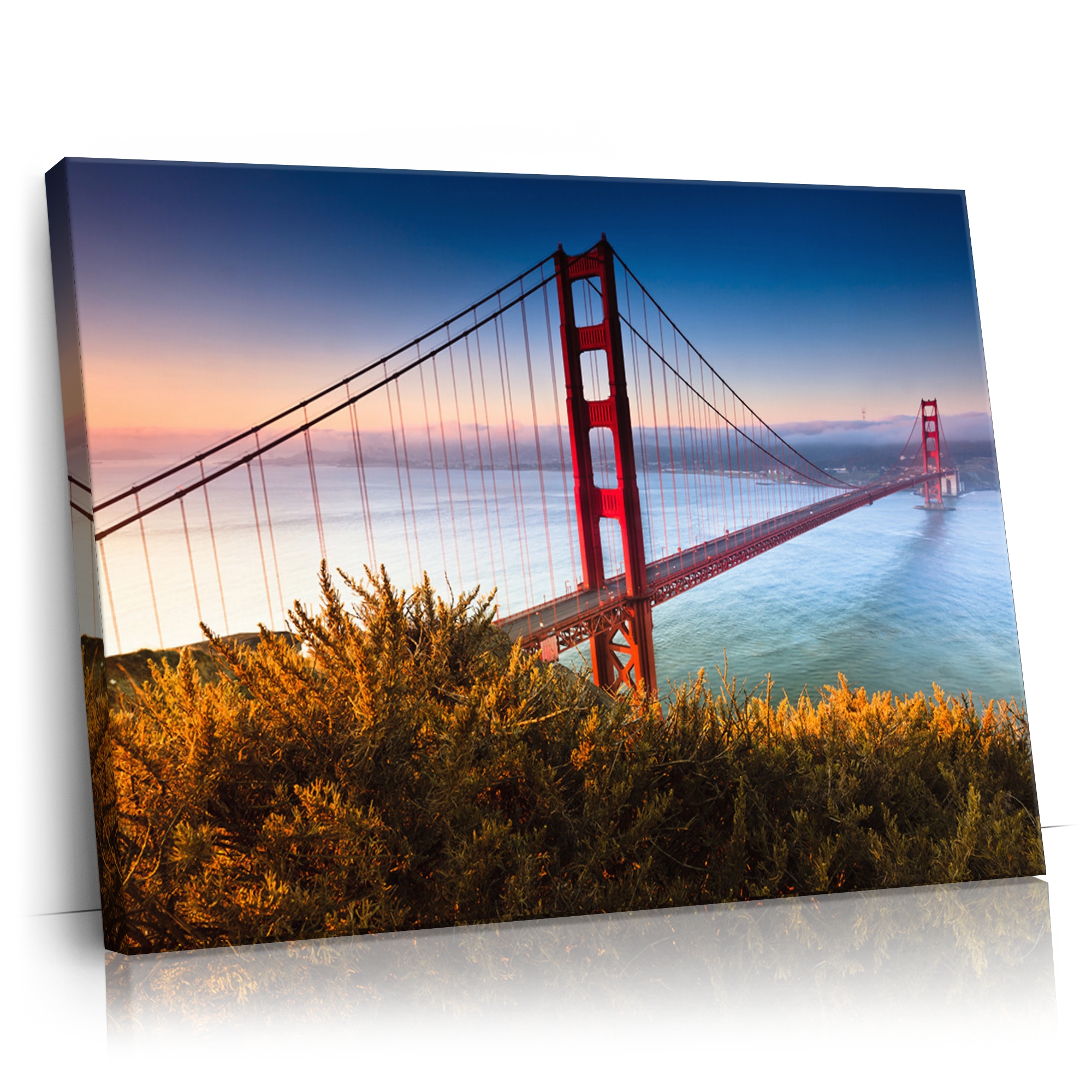 Personalisierbares Geschenk San Francisco Golden Gate Bridge