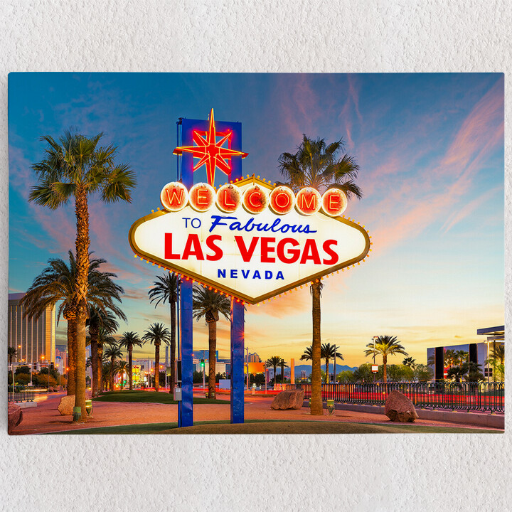 Personalisiertes Leinwandbild Las Vegas
