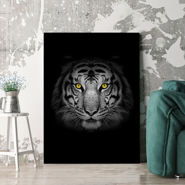 Personalisiertes Wandbild Tiger