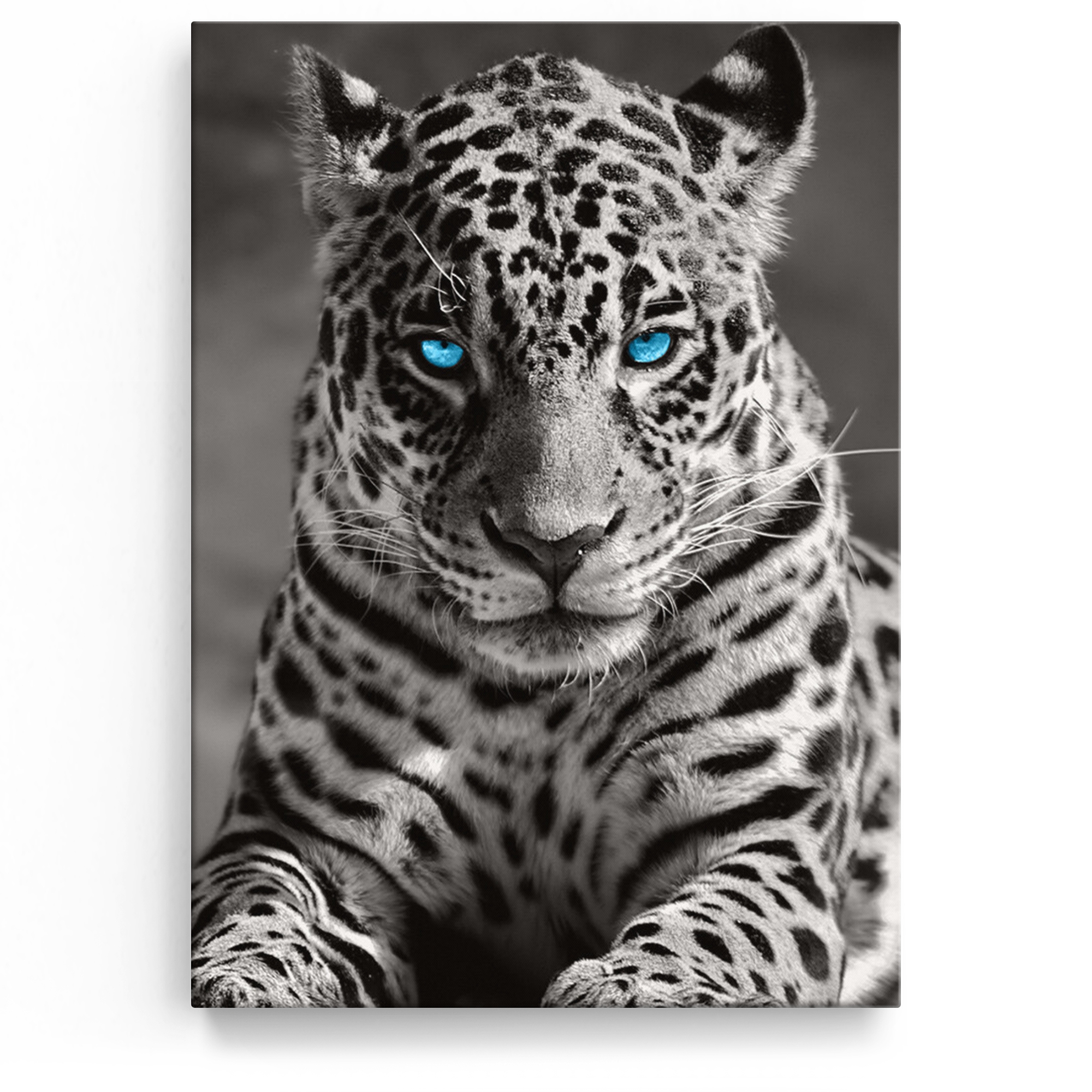 Personalisiertes Leinwandbild Leopard