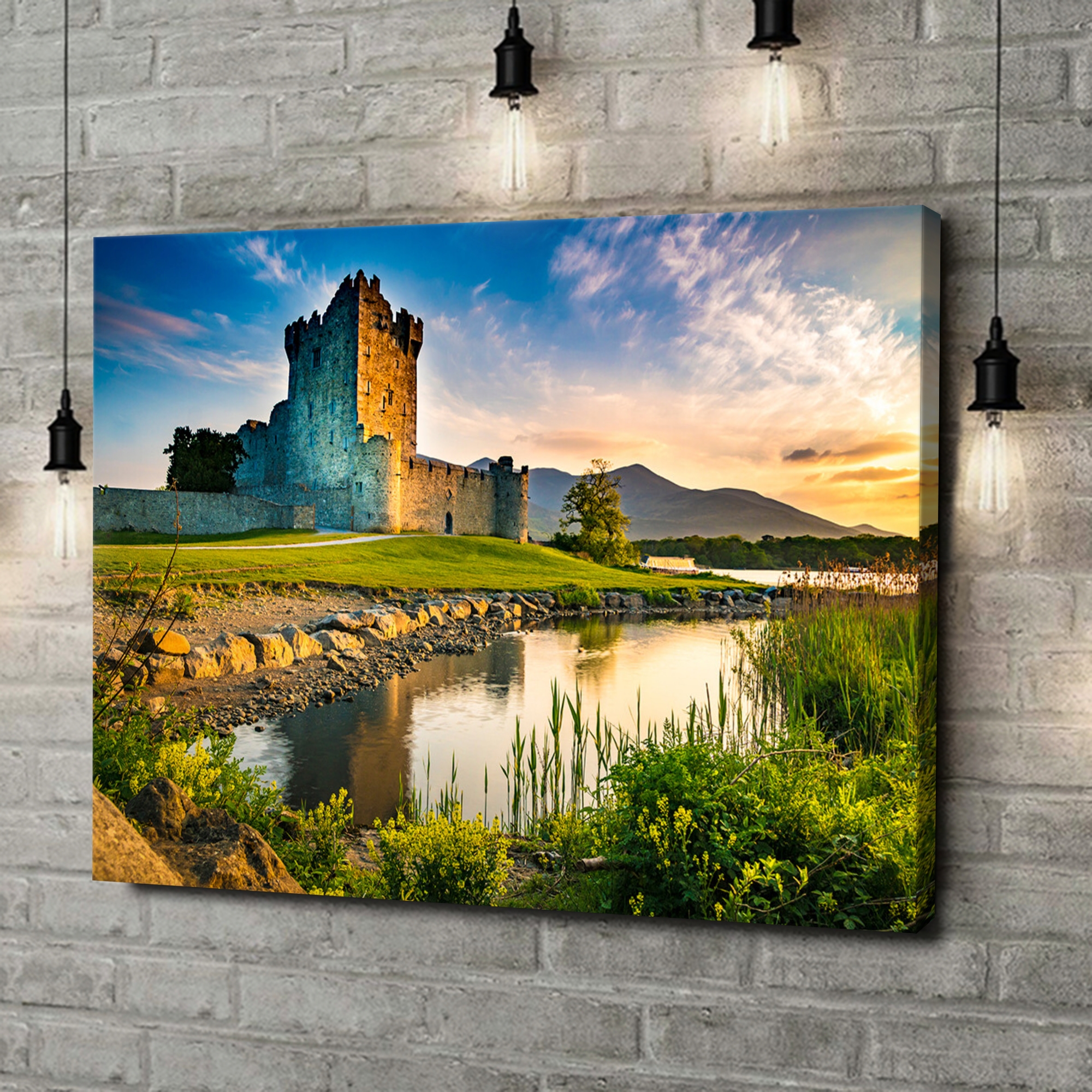Liebesleinwand als Geschenk Ross Castle Irland