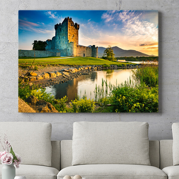 Personalisiertes Wandbild Ross Castle Irland