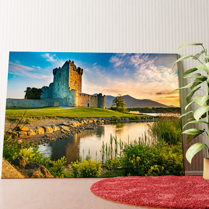 Ross Castle Irland Wandbild personalisiert