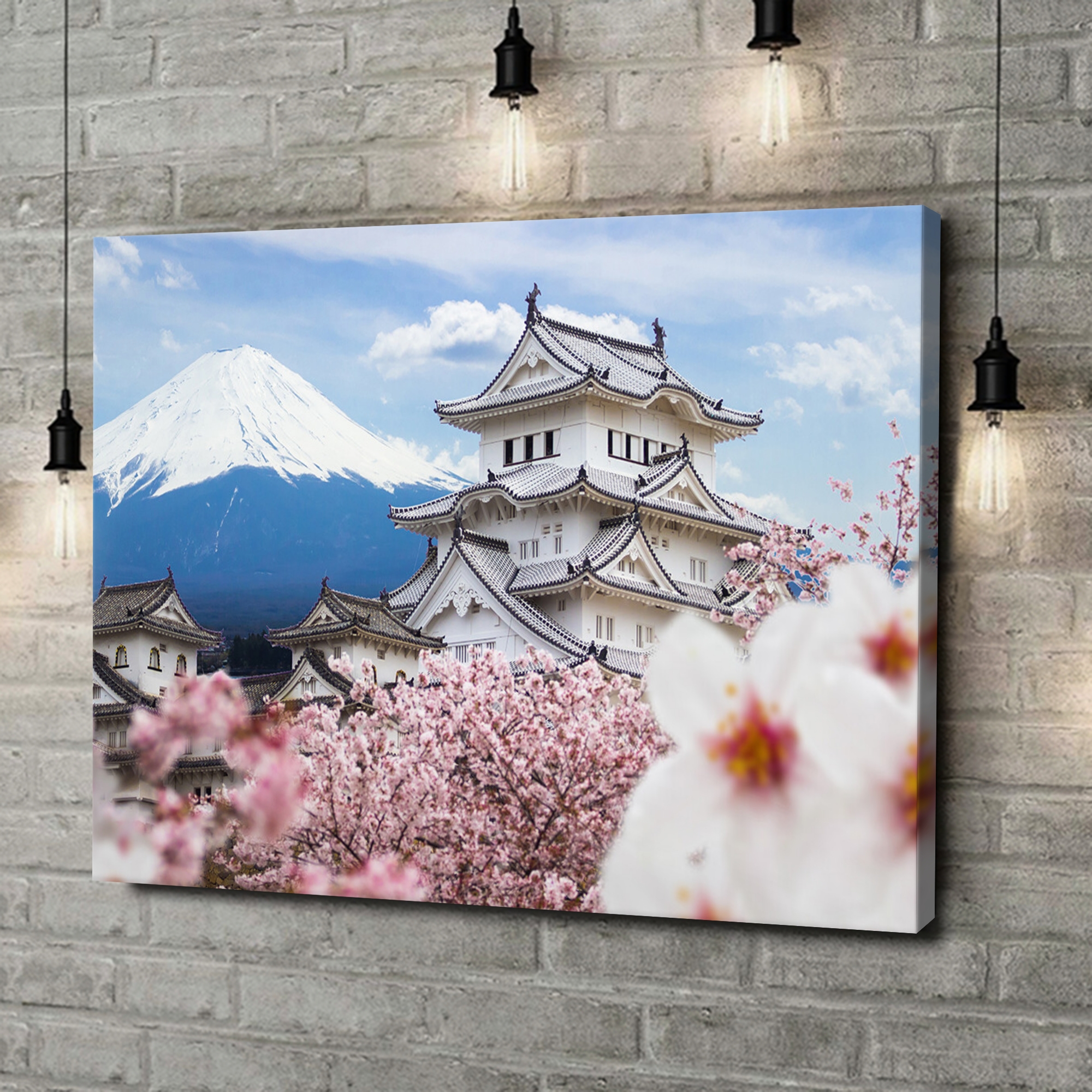Liebesleinwand als Geschenk Burg Himeji Japan