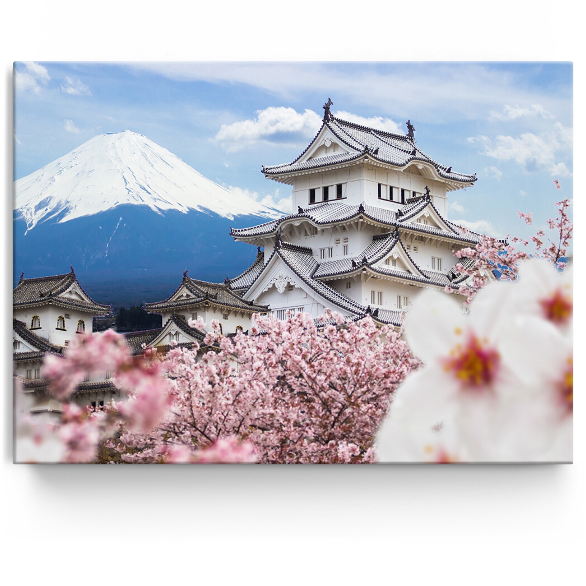 Personalisiertes Leinwandbild Burg Himeji Japan