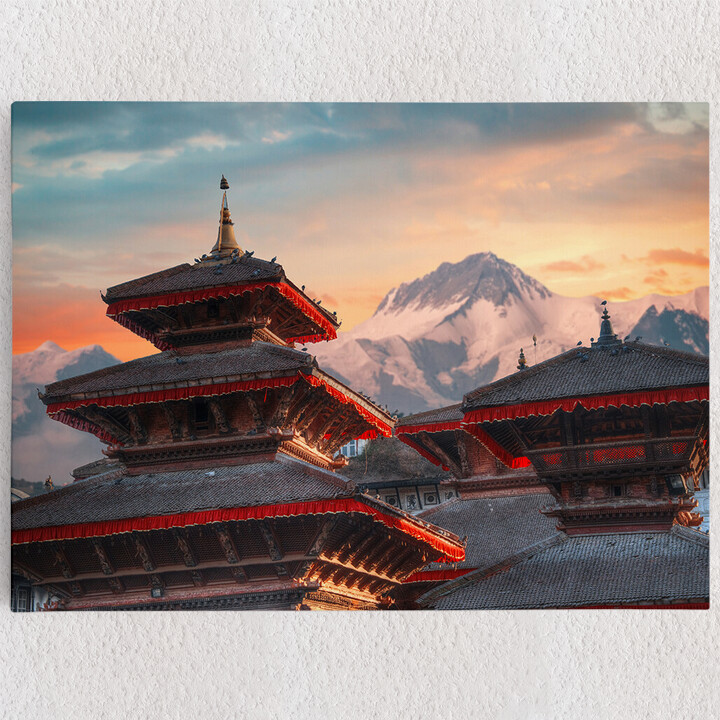 Personalisiertes Leinwandbild Patan Nepal