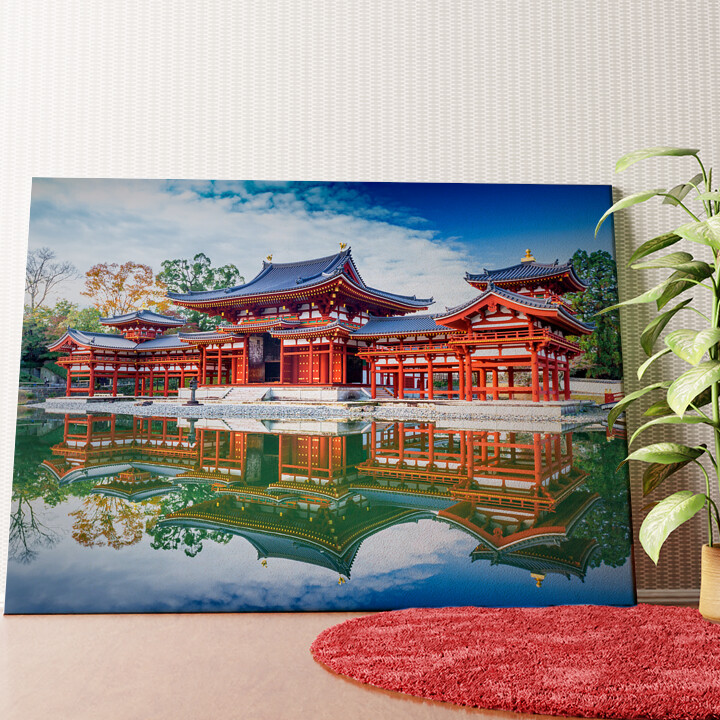 Tempel Uji Kyoto Japan Wandbild personalisiert