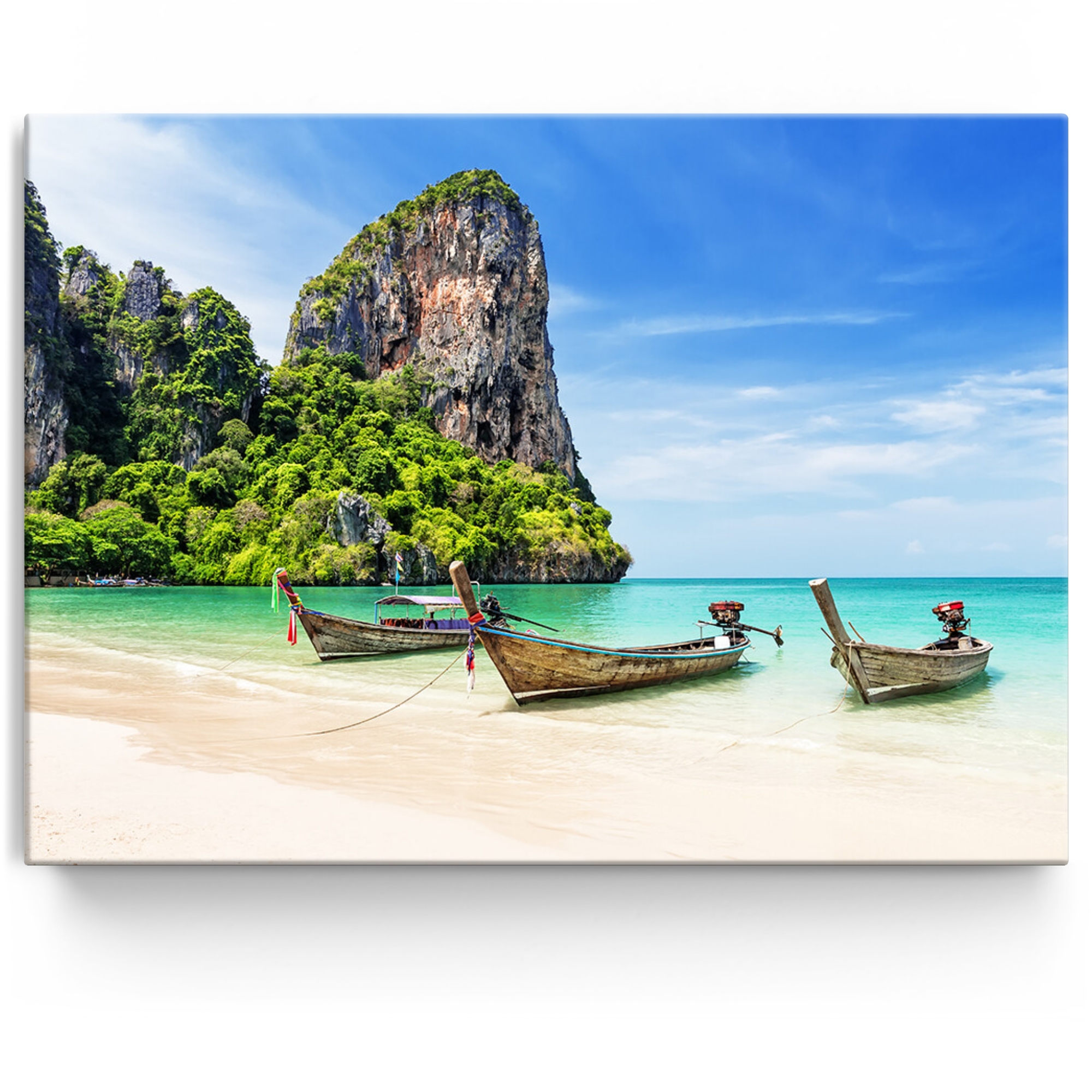 Personalisiertes Leinwandbild Railay Beach Thailand