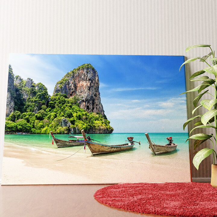 Railay Beach Thailand Wandbild personalisiert