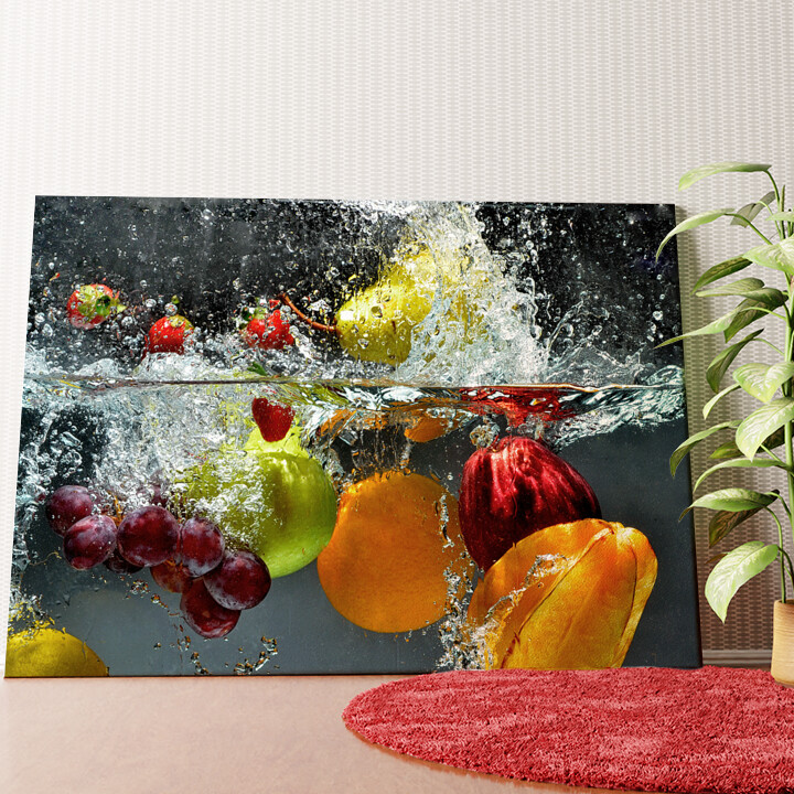 Frische Früchte Wandbild personalisiert