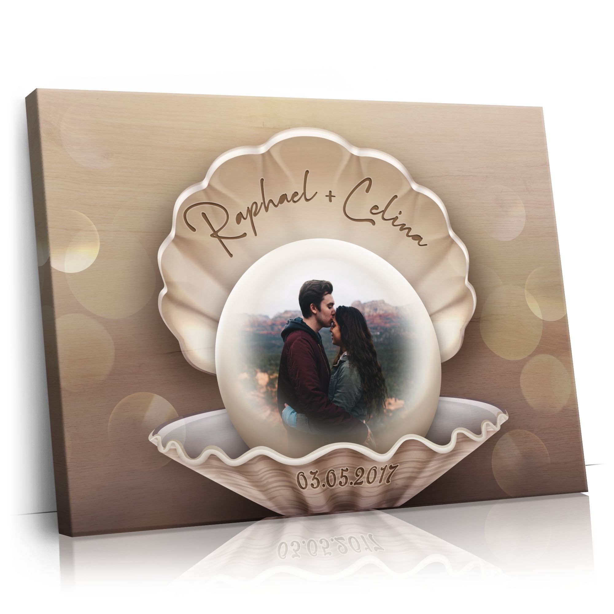 Personalisierbares Geschenk Glücksperle