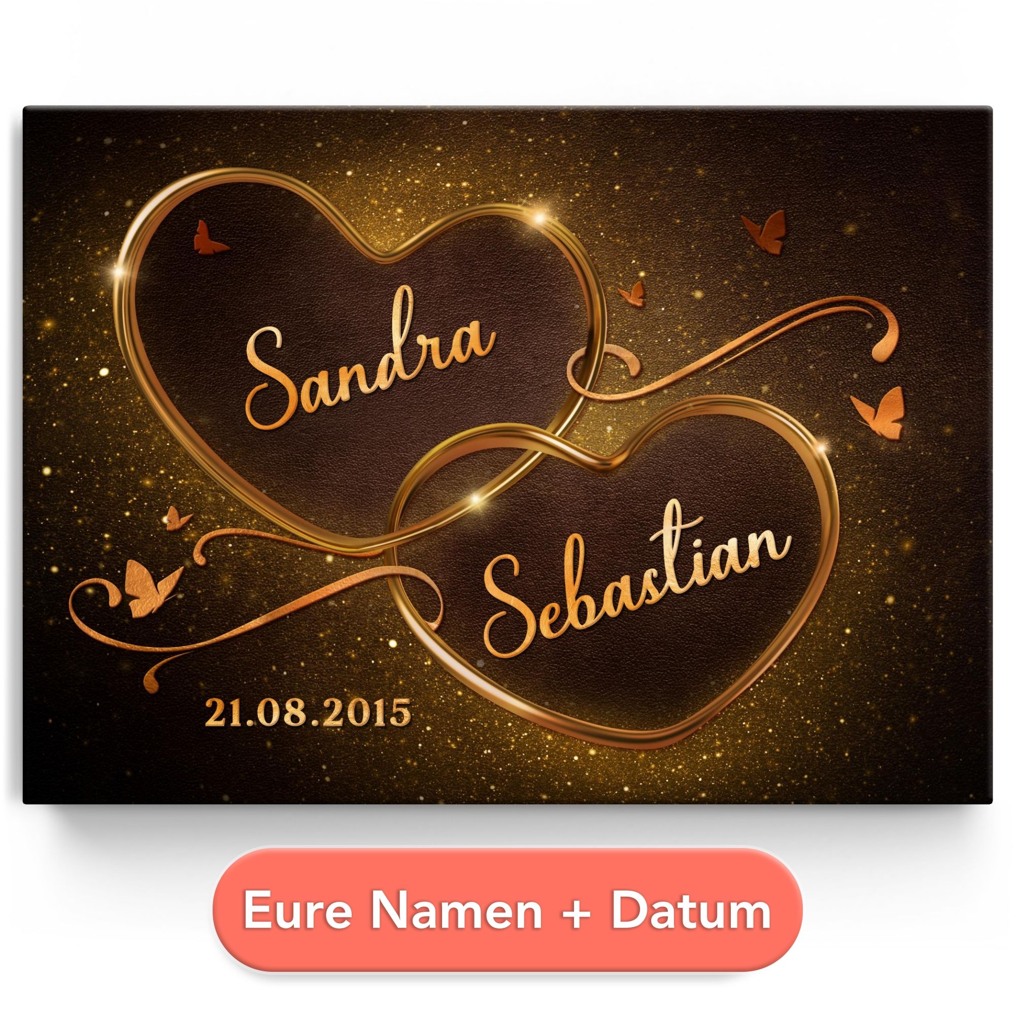 Funkelnde Herzen