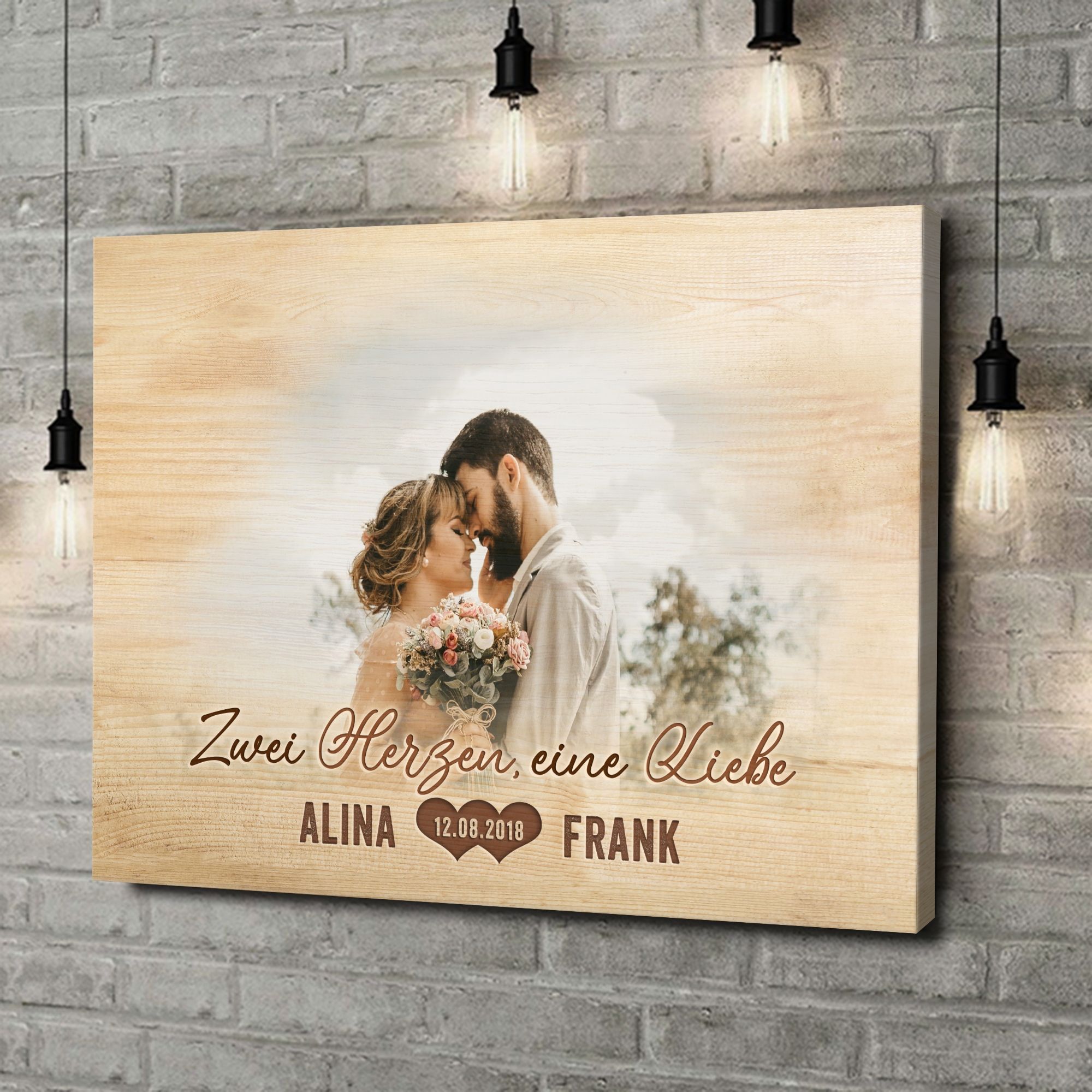 Liebesleinwand als Geschenk Herzensangelegenheit