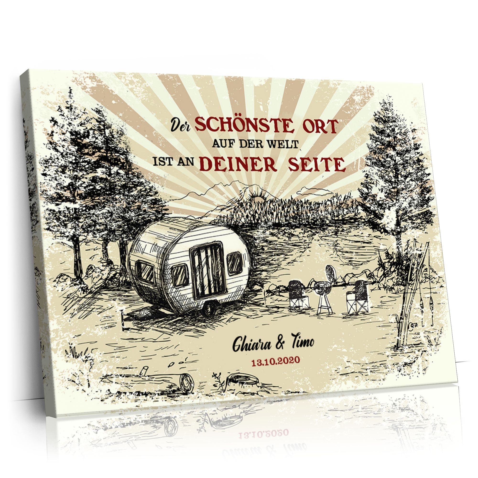 Personalisierbares Geschenk Unser Abenteuer