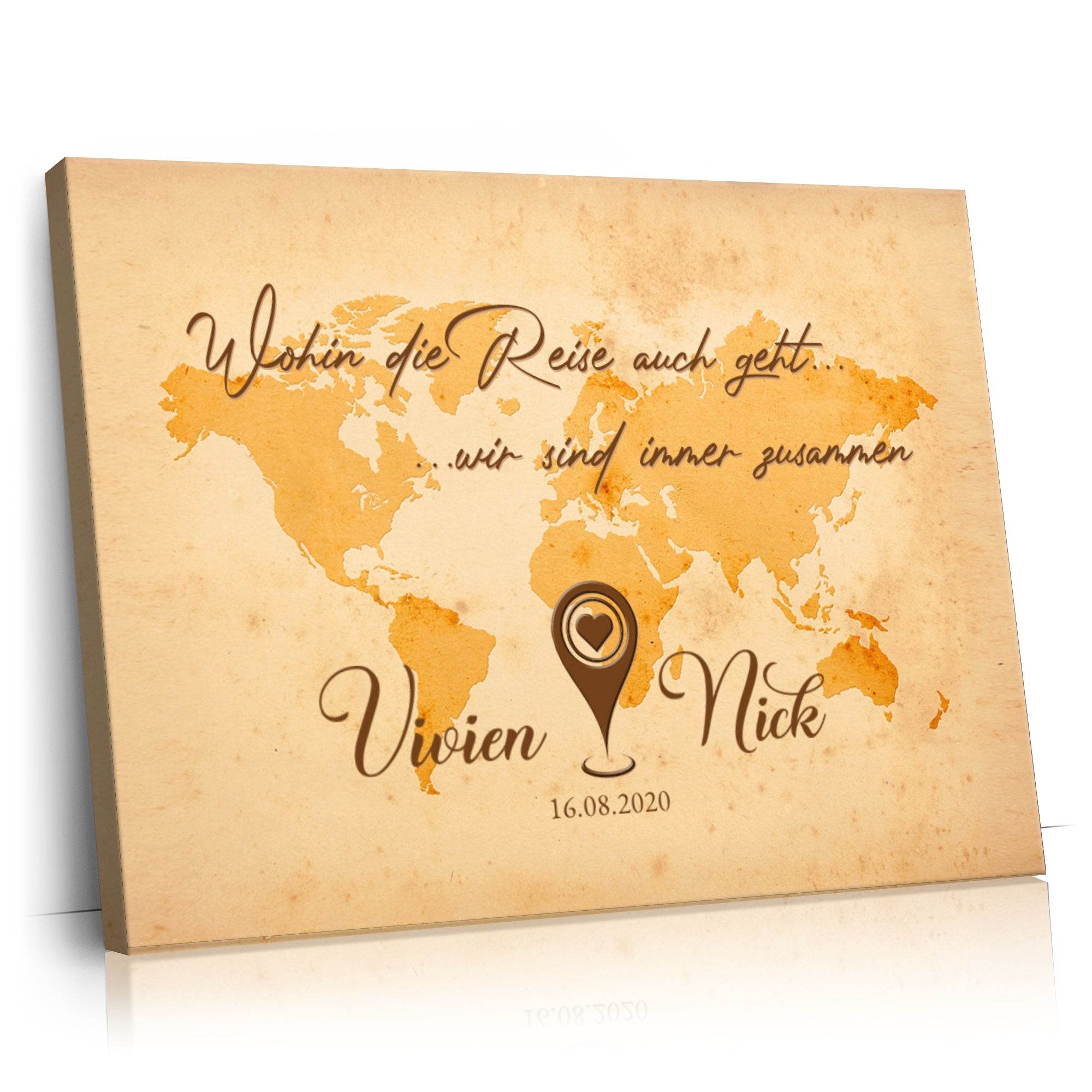 Personalisierbares Geschenk Reise des Lebens