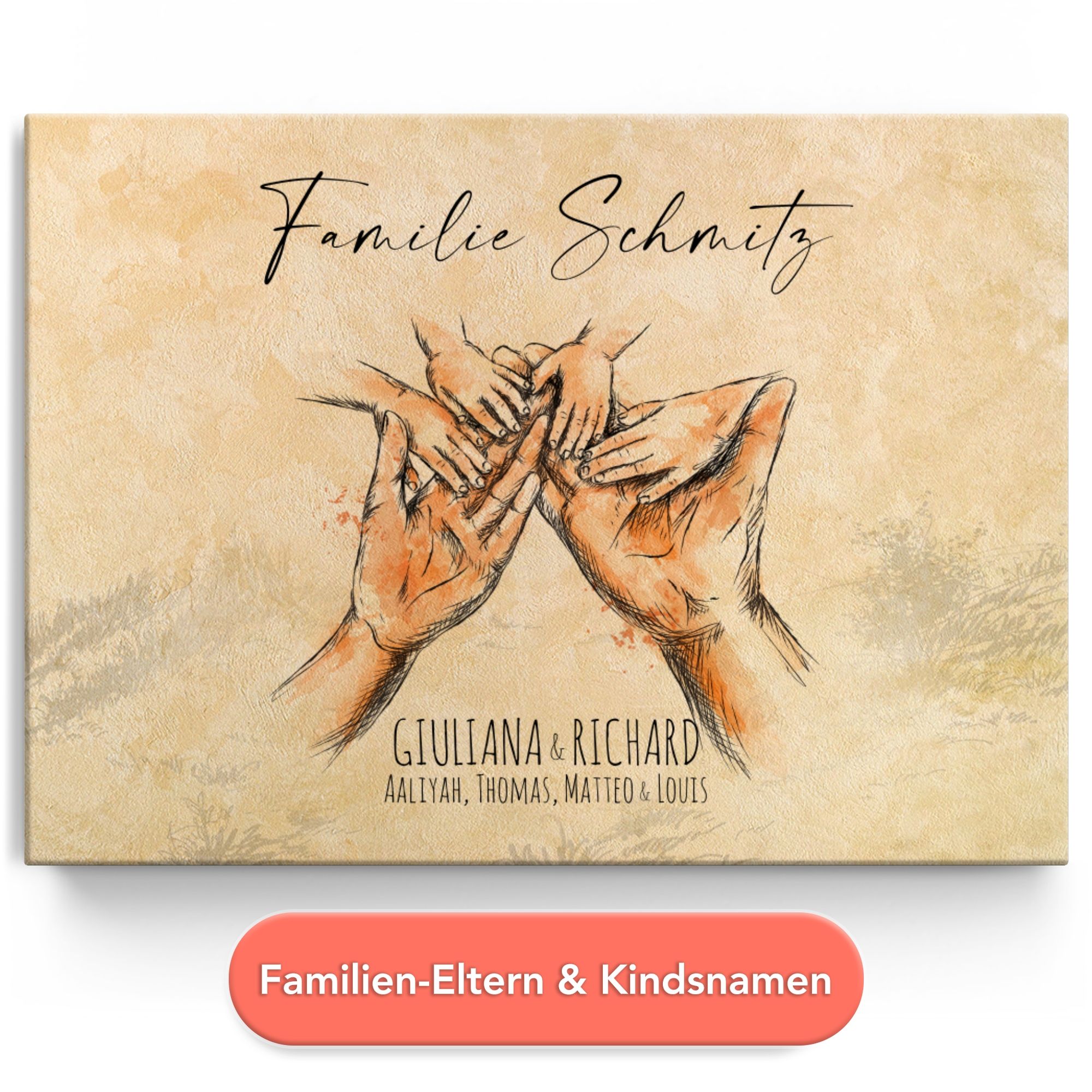 Familienhände